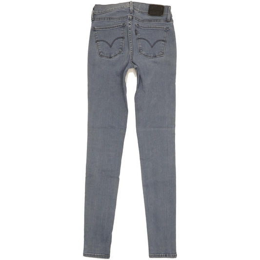 Levi's 710 Super Women Blue Skinny Slim Stretch Jeans W25 L30