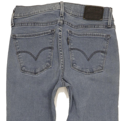 Levi's 710 Super Women Blue Skinny Slim Stretch Jeans W25 L30