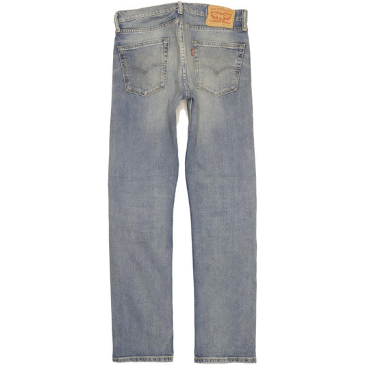 Levi's 513 Men Blue Straight Slim Stretch Jeans W29 L32