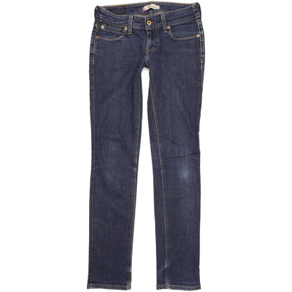 Levi's 571 Women Blue Straight Slim Stretch Jeans W29 L33