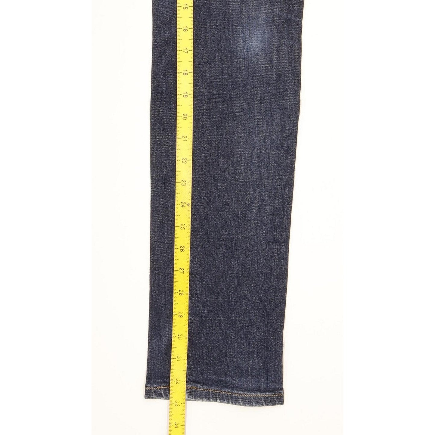 Levi's 571 Women Blue Straight Slim Stretch Jeans W29 L33