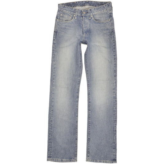 G-Star Men Blue Straight Slim Jeans W29 L34