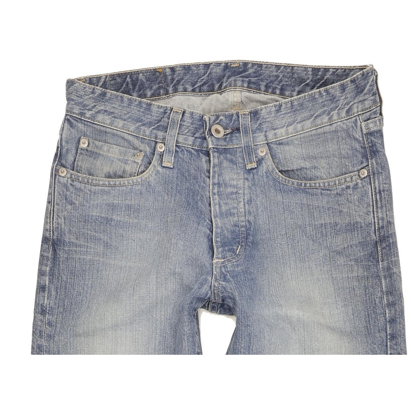 G-Star Men Blue Straight Slim Jeans W29 L34