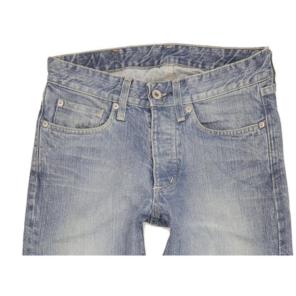 G-Star Men Blue Straight Slim Jeans W29 L34
