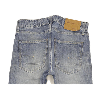 G-Star Men Blue Straight Slim Jeans W29 L34