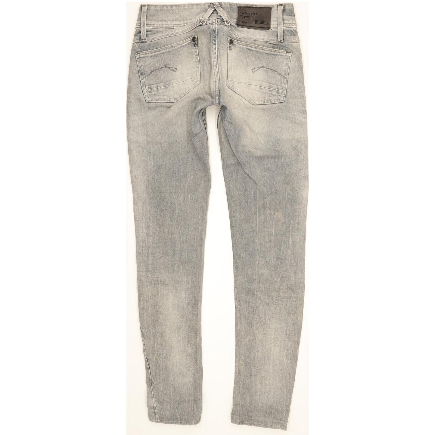 G-Star Women Blue Skinny Slim Stretch Jeans W26 L30