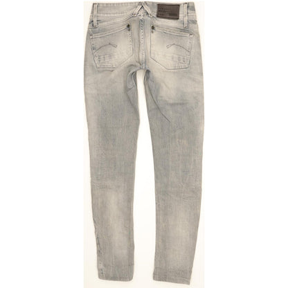 G-Star Women Blue Skinny Slim Stretch Jeans W26 L30