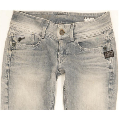 G-Star Women Blue Skinny Slim Stretch Jeans W26 L30
