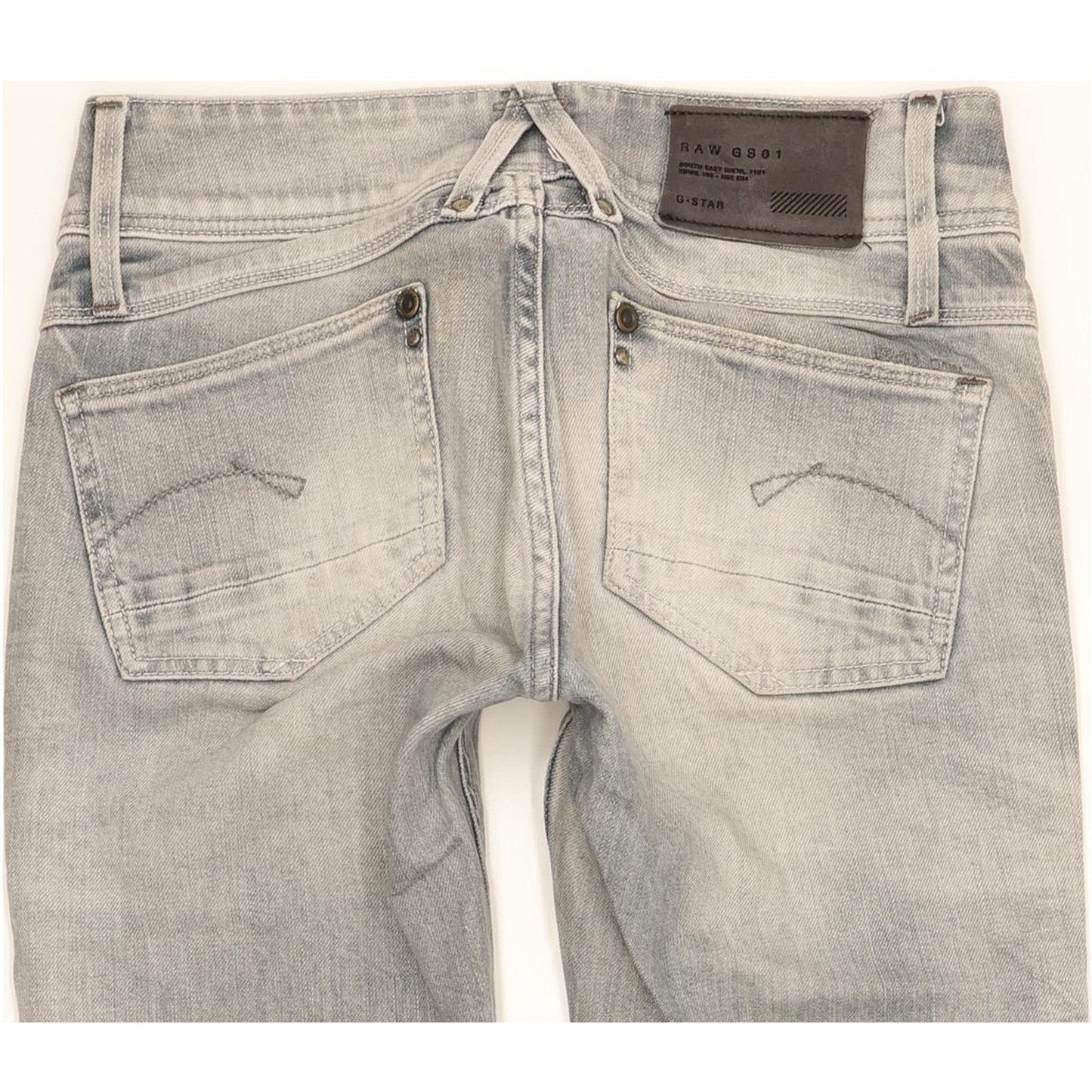 G-Star Women Blue Skinny Slim Stretch Jeans W26 L30