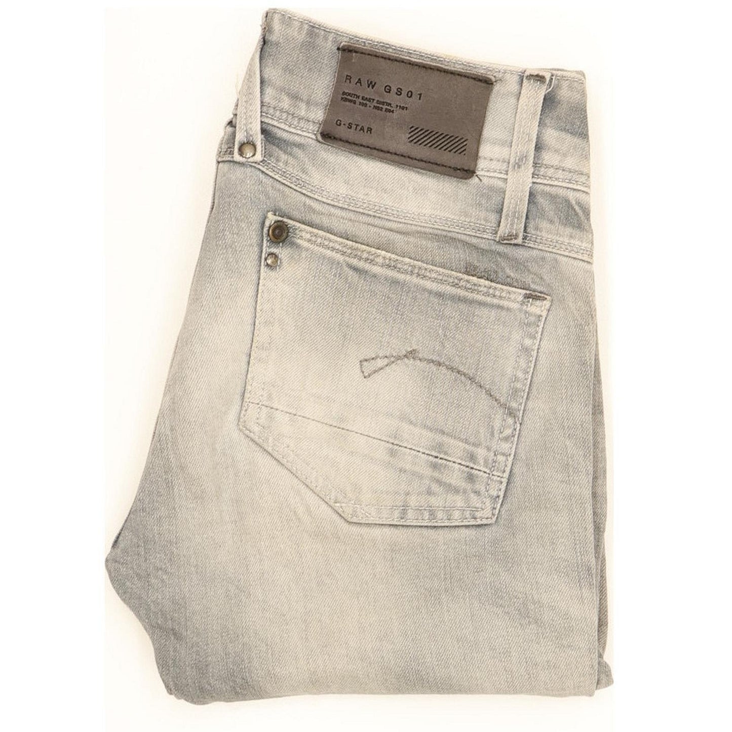 G-Star Women Blue Skinny Slim Stretch Jeans W26 L30