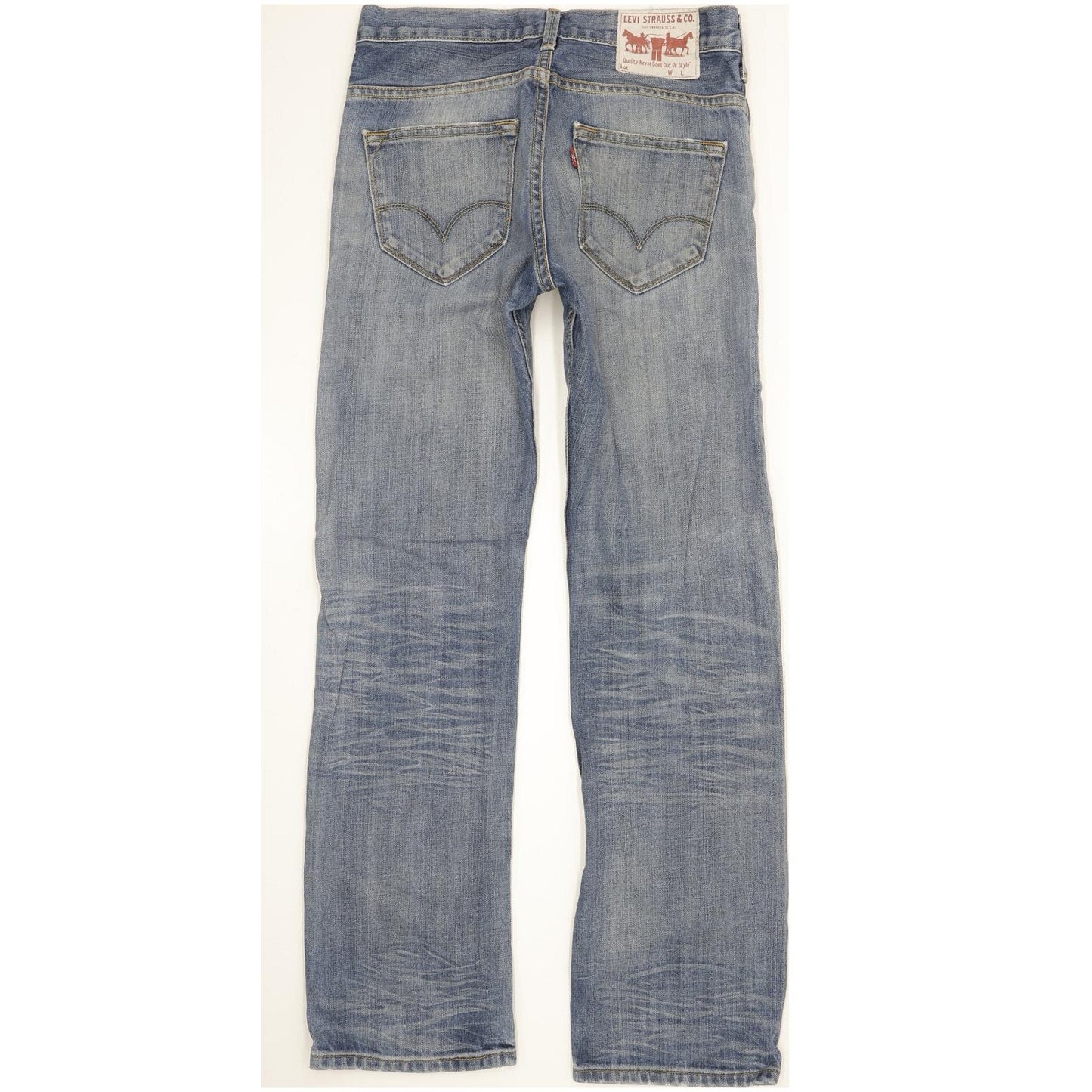 Levi's Men Blue Straight Regular Jeans W29 L31