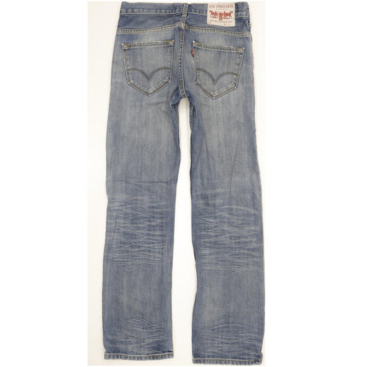 Levi's Men Blue Straight Regular Jeans W29 L31