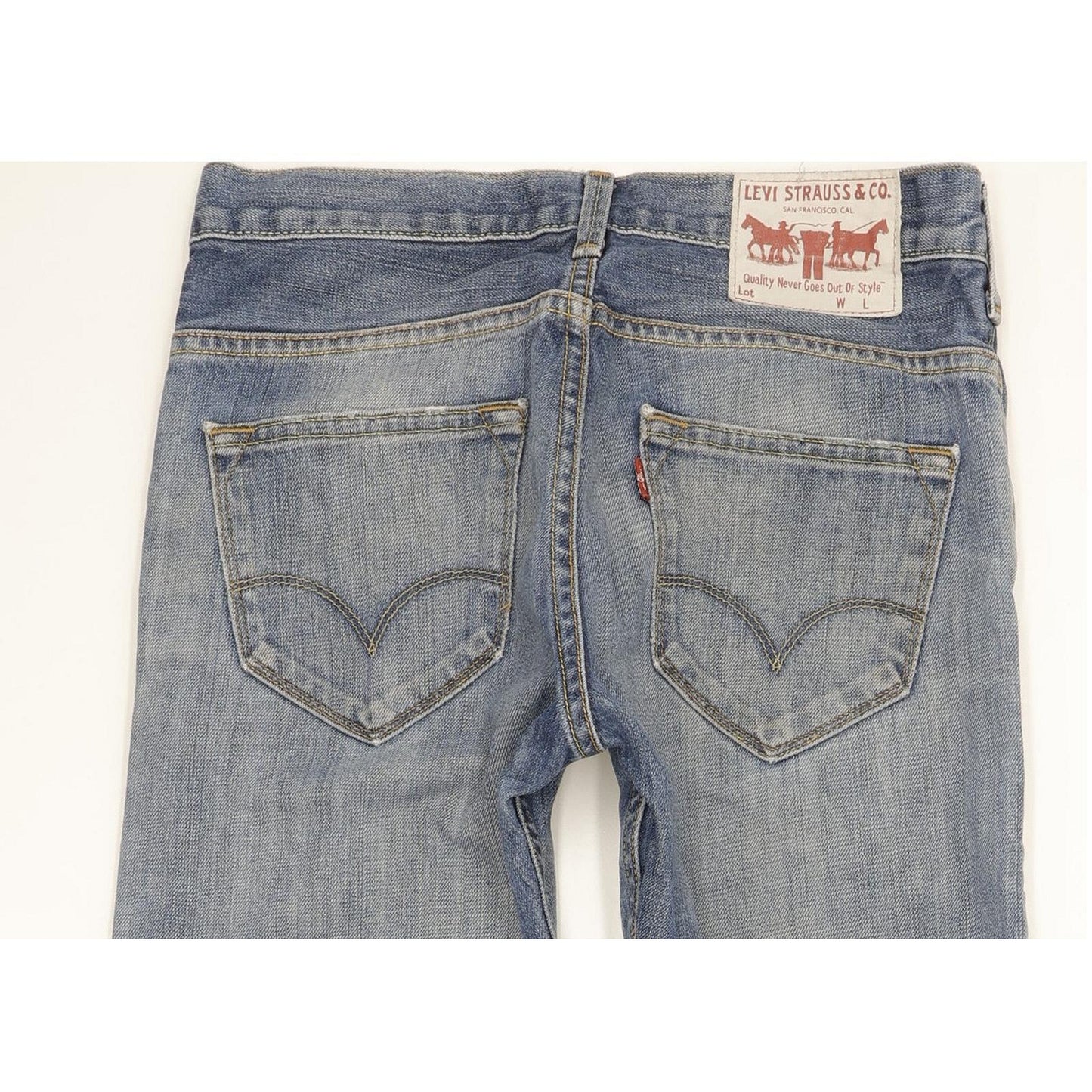Levi's Men Blue Straight Regular Jeans W29 L31