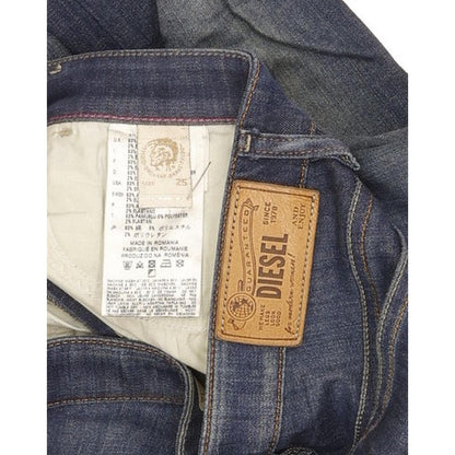 Diesel Skinzee 0817R Women Blue Skinny Slim Stretch Jeans W25 L32