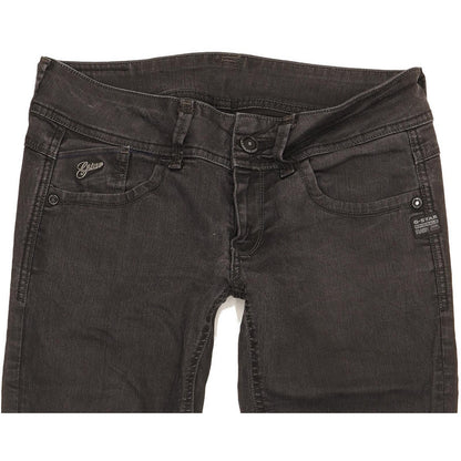 G-Star Lynn Women Black Skinny Slim Stretch Jeans W29 L29
