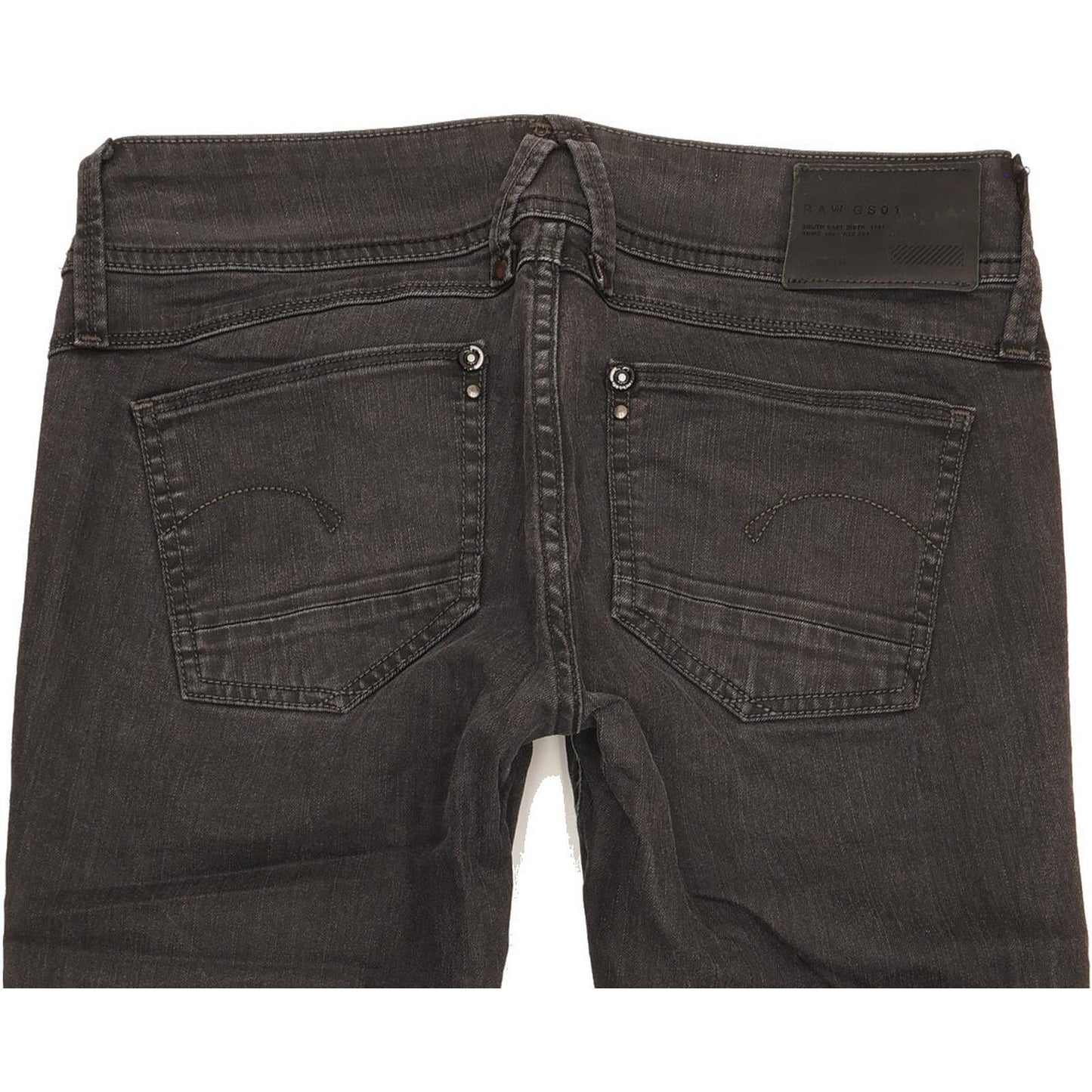 G-Star Lynn Women Black Skinny Slim Stretch Jeans W29 L29