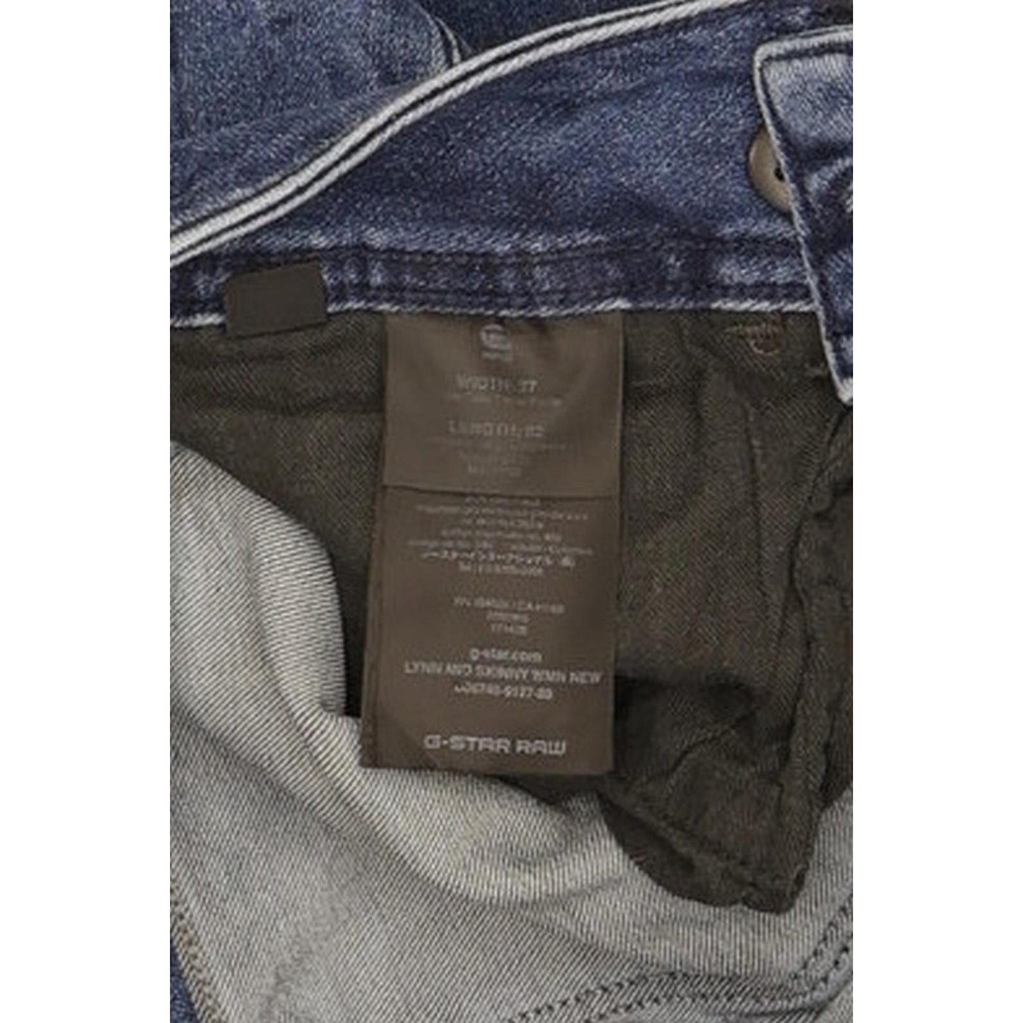 G-Star Lynn Women Blue Skinny Slim Stretch Jeans W27 L31
