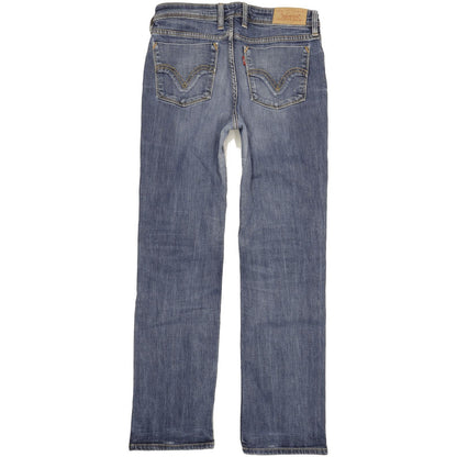 Levi's 627 Women Blue Straight Slim Stretch Jeans W31 L31