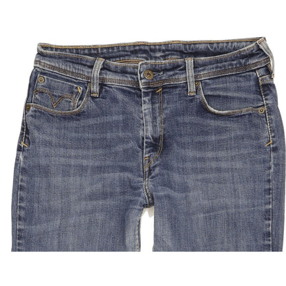 Levi's 627 Women Blue Straight Slim Stretch Jeans W31 L31