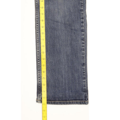 Levi's 627 Women Blue Straight Slim Stretch Jeans W31 L31