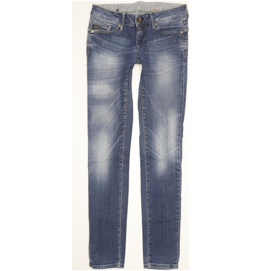 G-Star Midge Women Blue Skinny Slim Stretch Jeans W28 L34