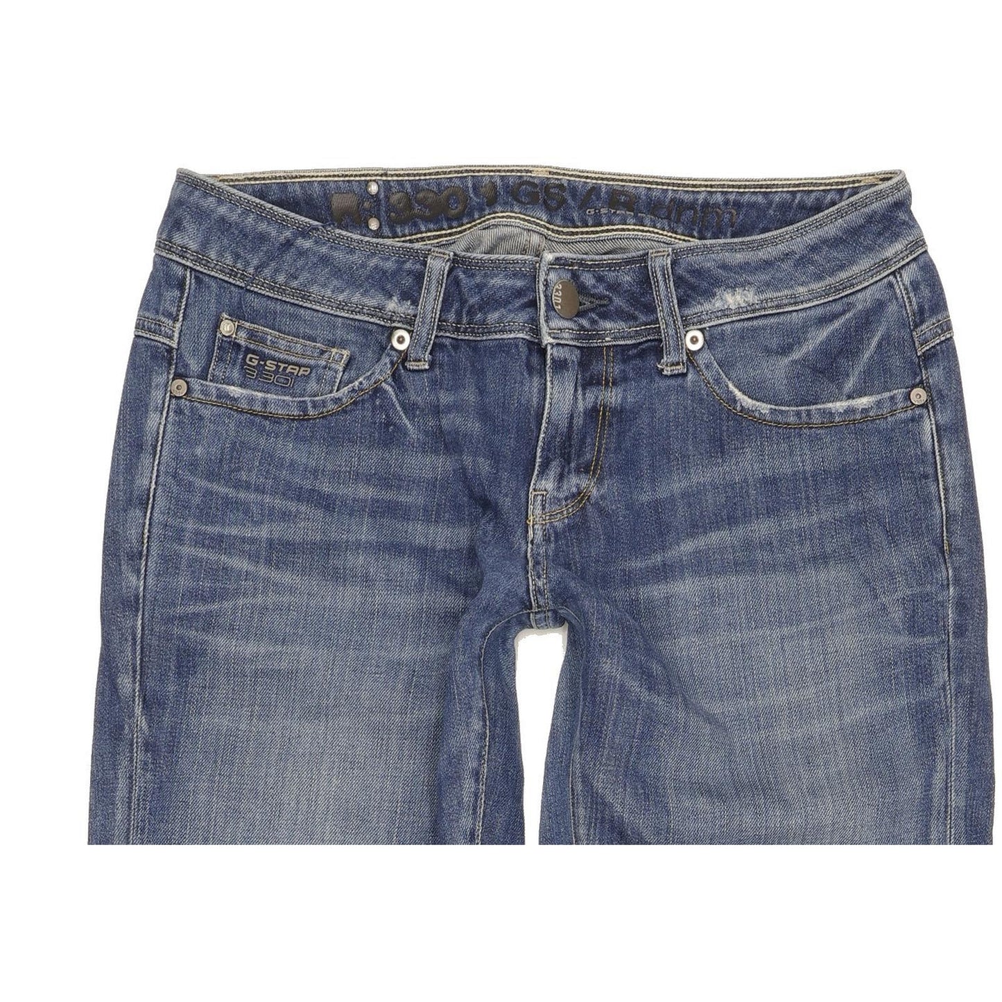 G-Star New Reese Women Blue Straight Loose Jeans W28 L30