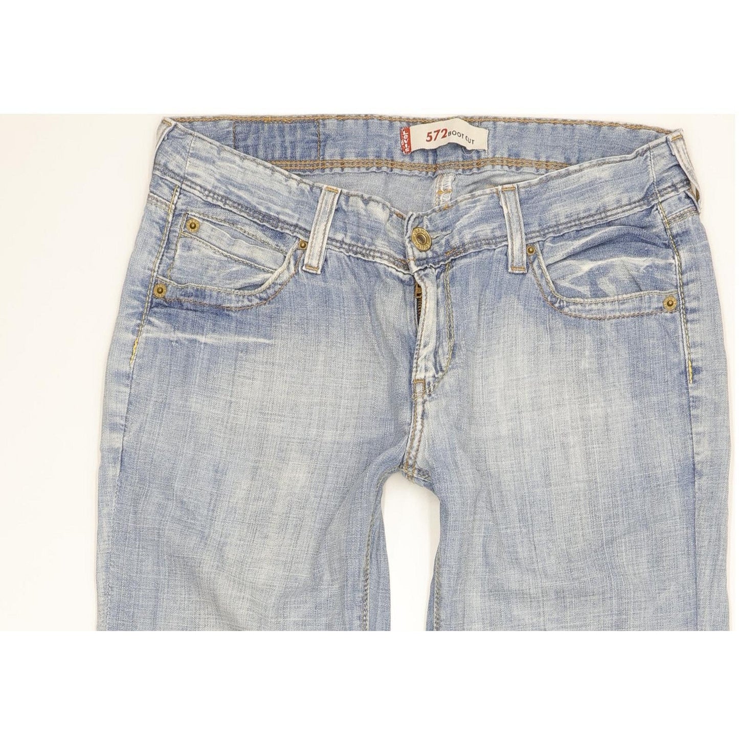 Levi's 572 Women Blue Bootcut Slim Jeans W29 L29