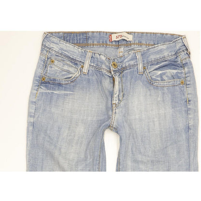 Levi's 572 Women Blue Bootcut Slim Jeans W29 L29