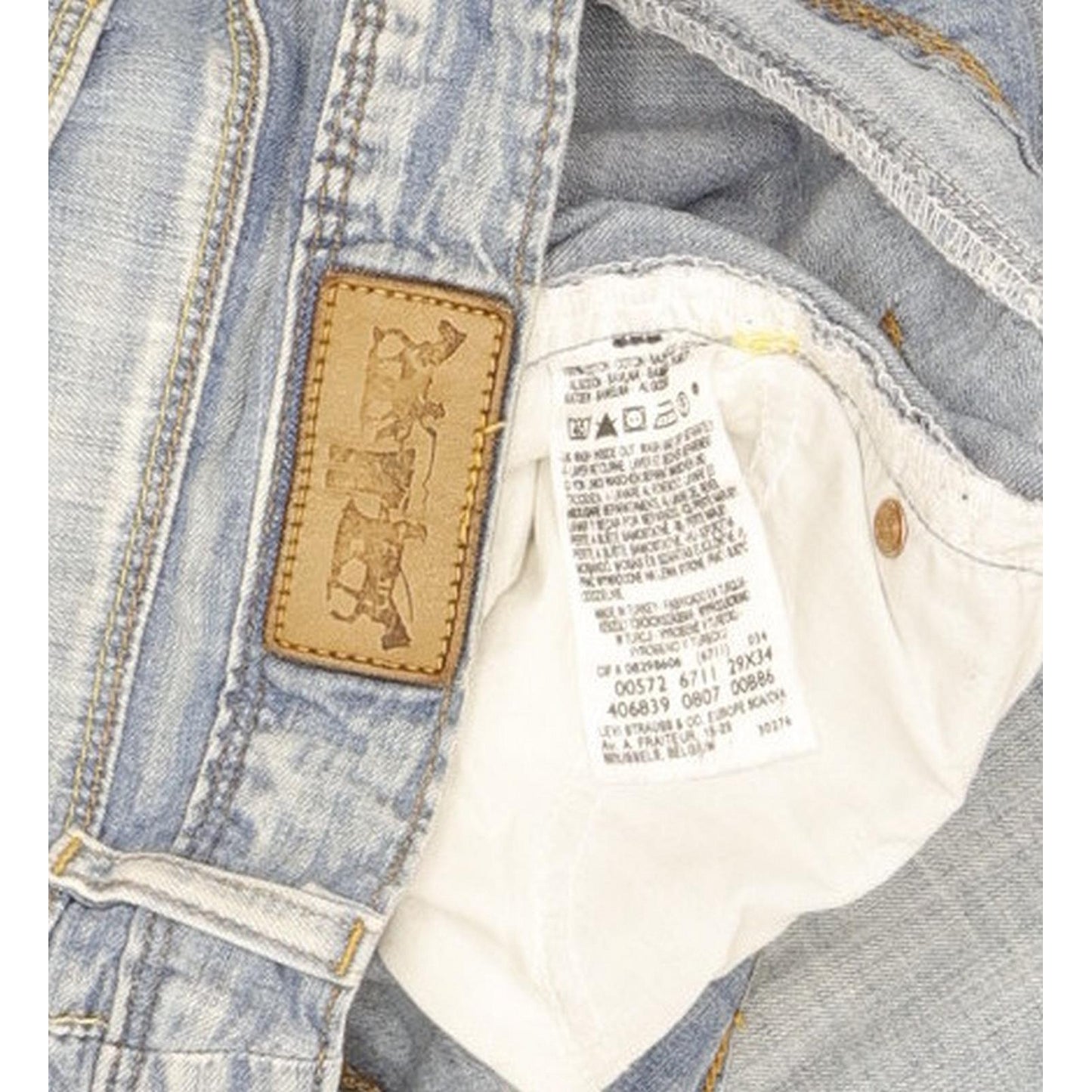 Levi's 572 Women Blue Bootcut Slim Jeans W29 L29