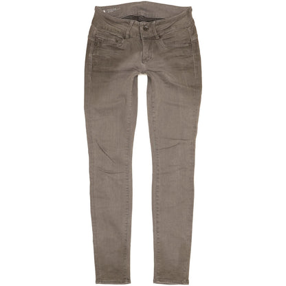G-Star Midge Women Grey Skinny Slim Stretch Jeans W26 L30