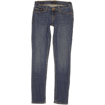 Levi's 524 Women Blue Skinny Slim Stretch Jeans W26 L32