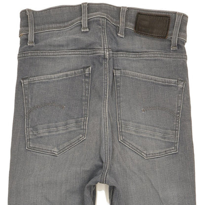 G-Star Kafey Ultra Grey Skinny Slim Stretch Jeans High Waisted W25 L27