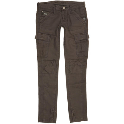 G-Star Army Dean Women Charcoal Tapered Slim Stretch Jeans W26 L30