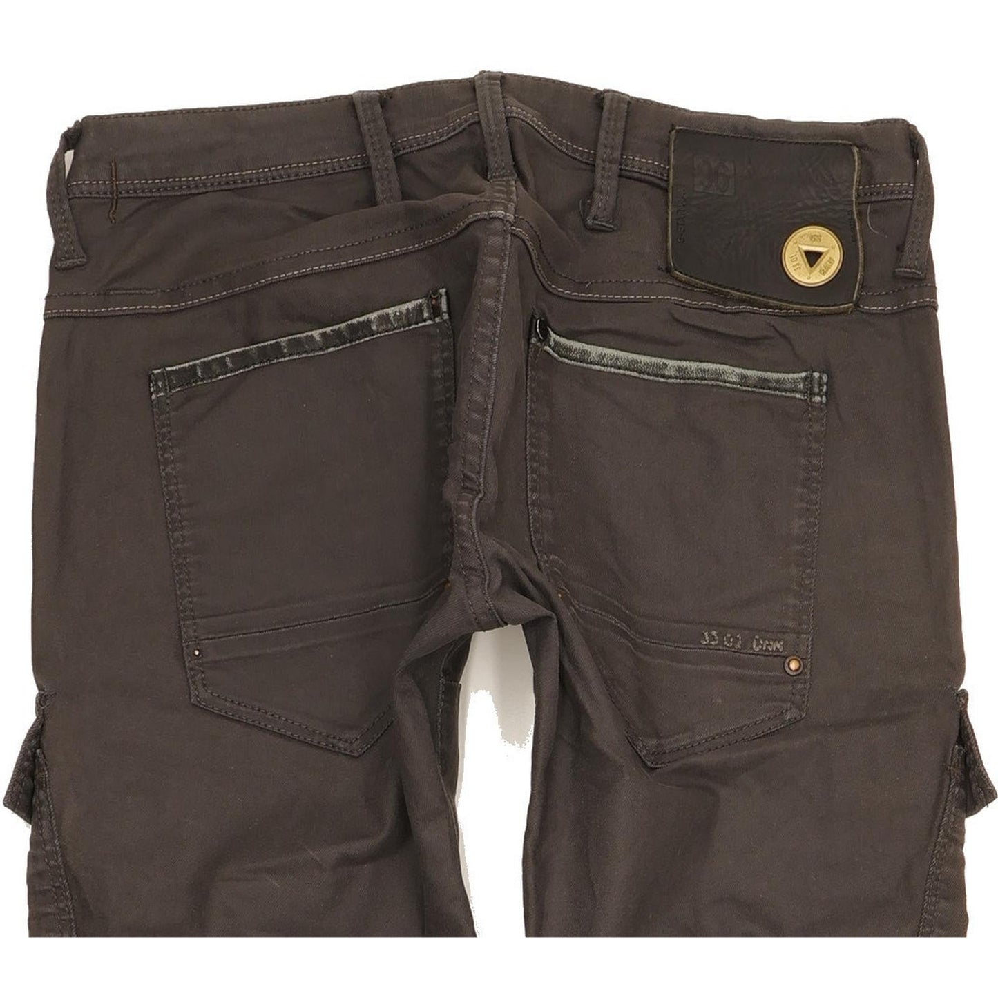 G-Star Army Dean Women Charcoal Tapered Slim Stretch Jeans W26 L30