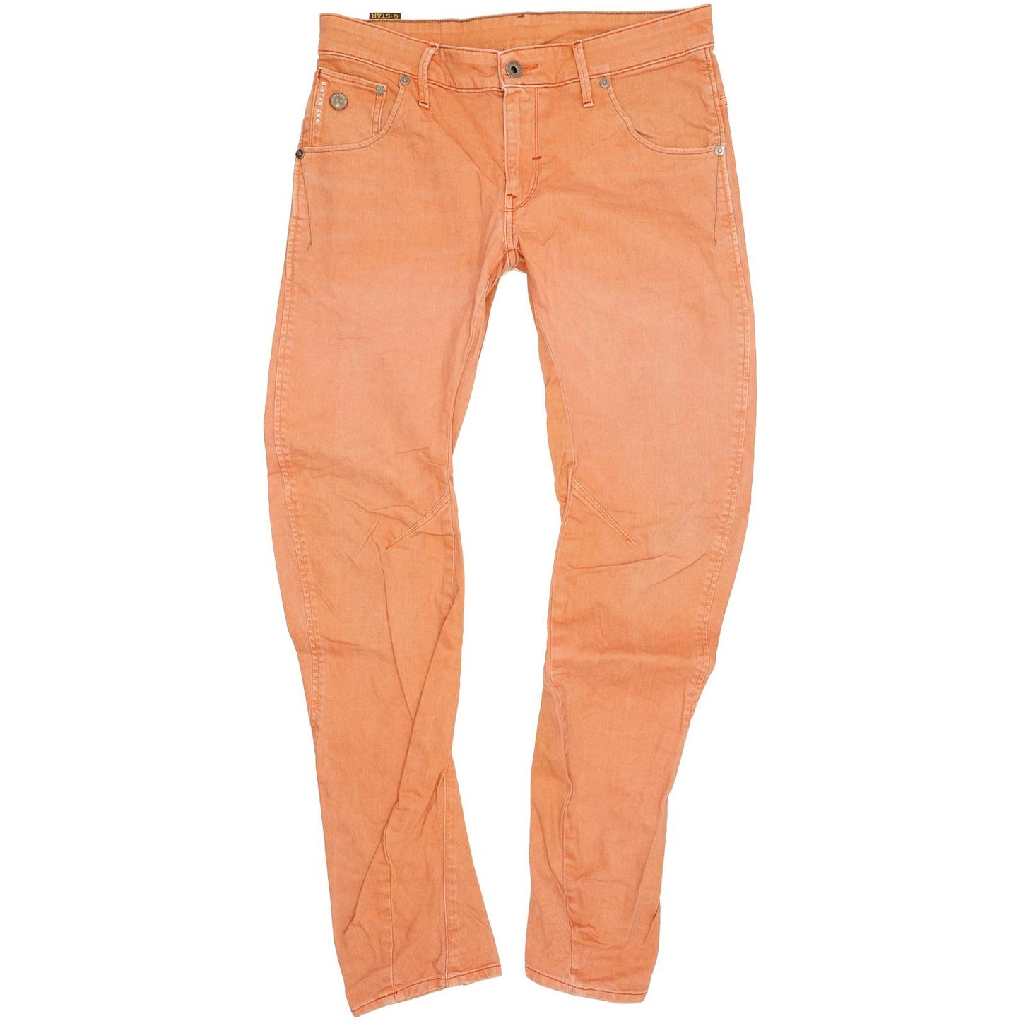 G-Star Arc 3D Men Red Straight Slim Stretch Jeans W32 L32