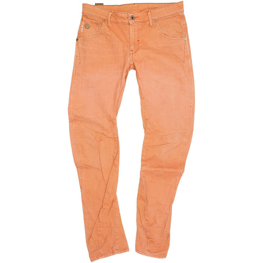 G-Star Arc 3D Men Red Straight Slim Stretch Jeans W32 L32