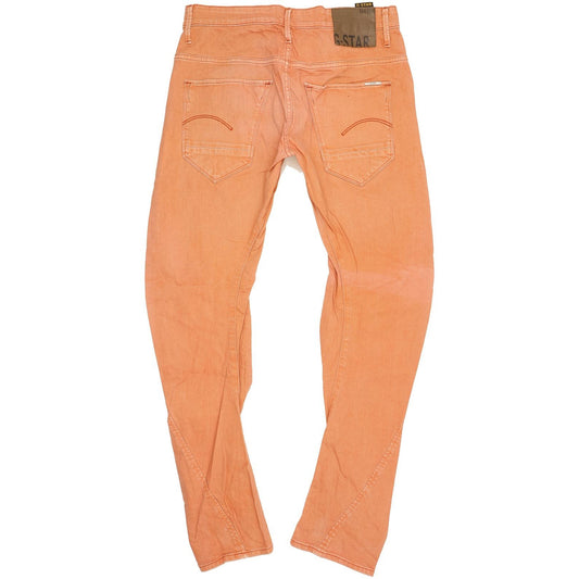 G-Star Arc 3D Men Red Straight Slim Stretch Jeans W32 L32