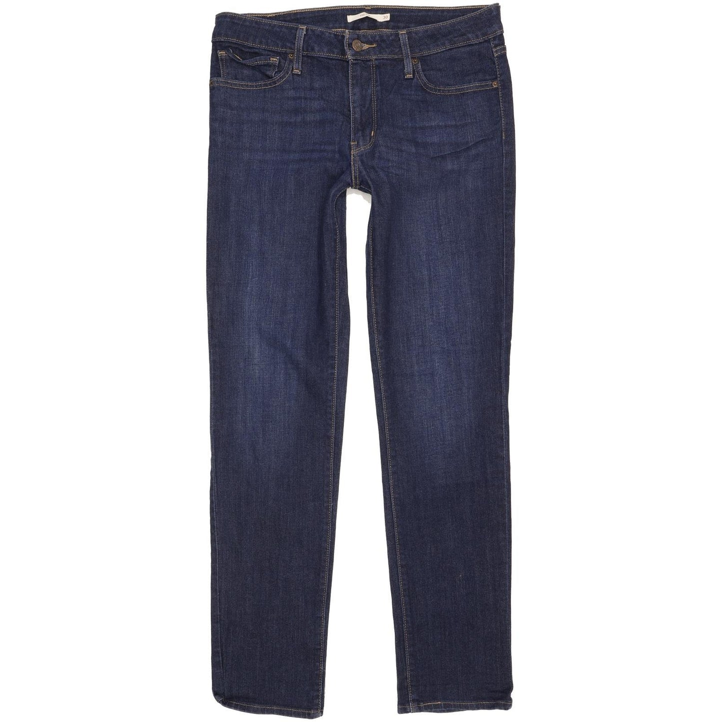 Levi's 712 Women Blue Straight Slim Stretch Jeans W30 L32