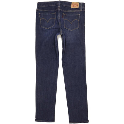 Levi's 712 Women Blue Straight Slim Stretch Jeans W30 L32