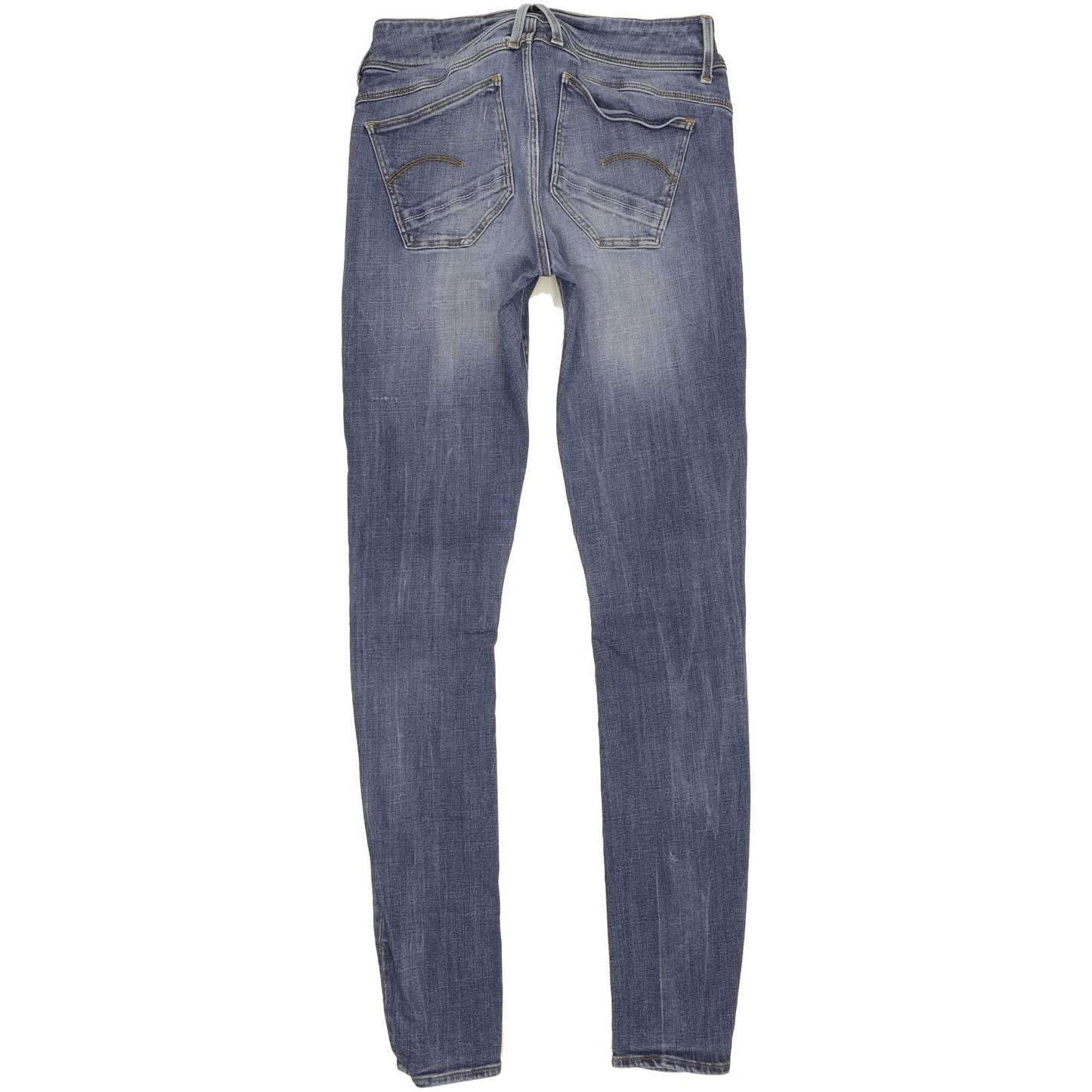 G-Star Lynn Women Blue Skinny Slim Jeans W29 L33