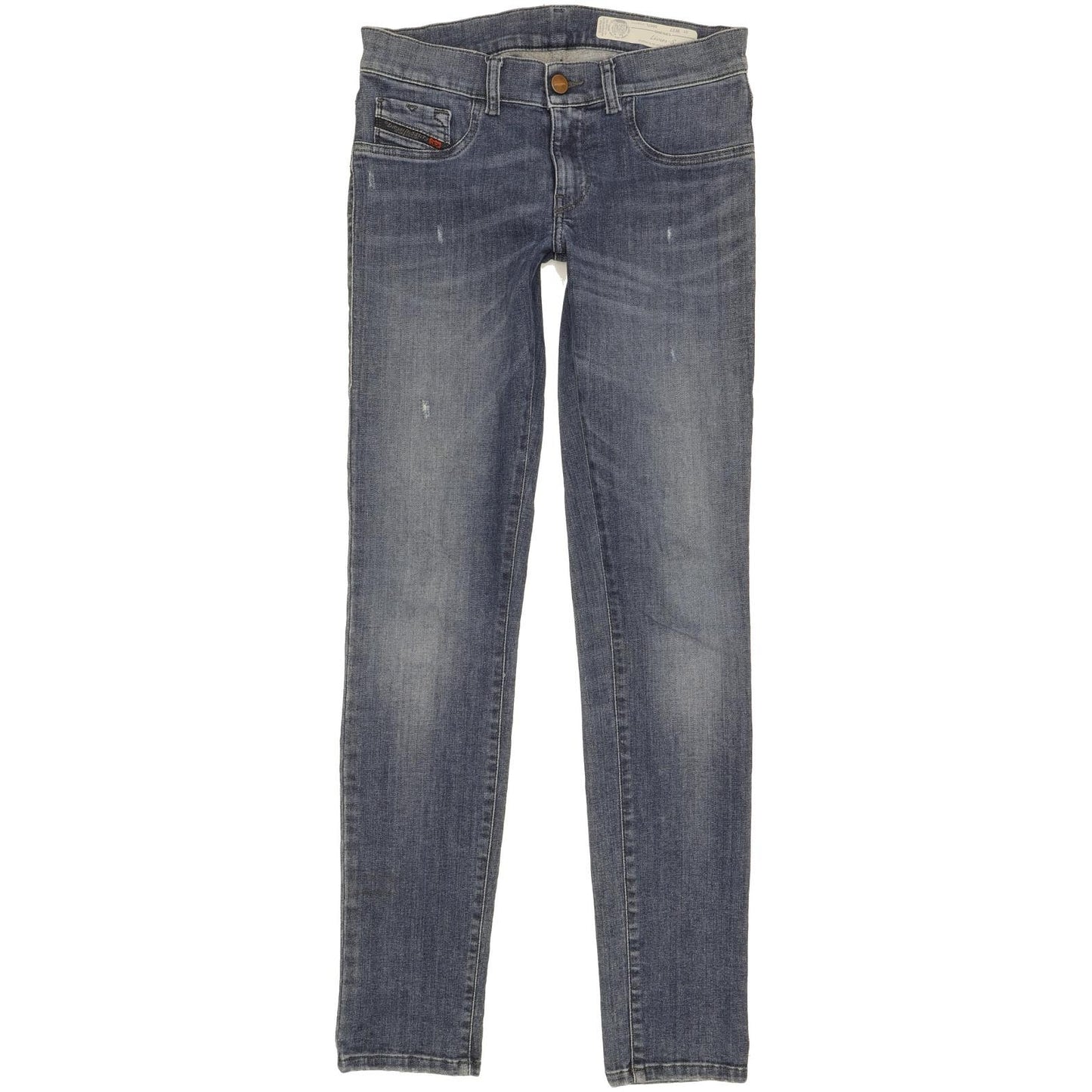 Diesel Livier-S Women Blue Skinny Slim Jegging Stretch Jeans W27 L30