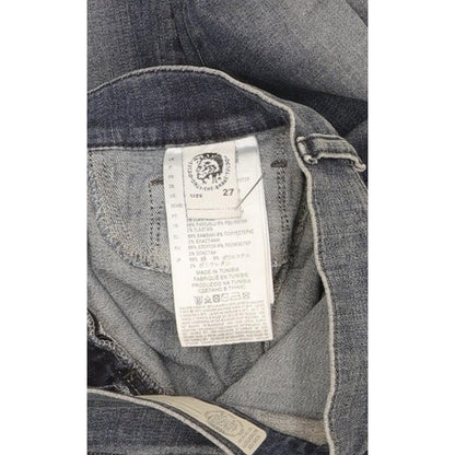 Diesel Livier-S Women Blue Skinny Slim Jegging Stretch Jeans W27 L30