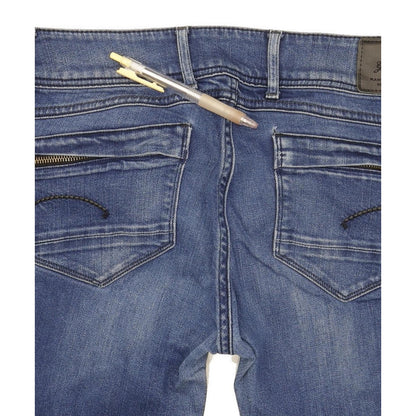 G-Star Midge Cody Women Blue Skinny Slim Stretch Jeans W31 L32