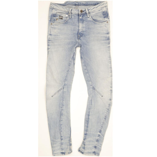 G-Star Arc 3D Women Blue Tapered Loose Stretch Jeans W25 L32