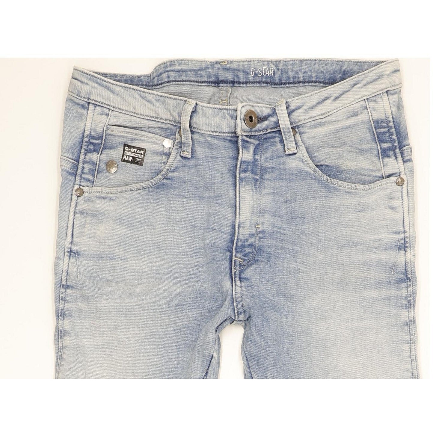 G-Star Arc 3D Women Blue Tapered Loose Stretch Jeans W25 L32