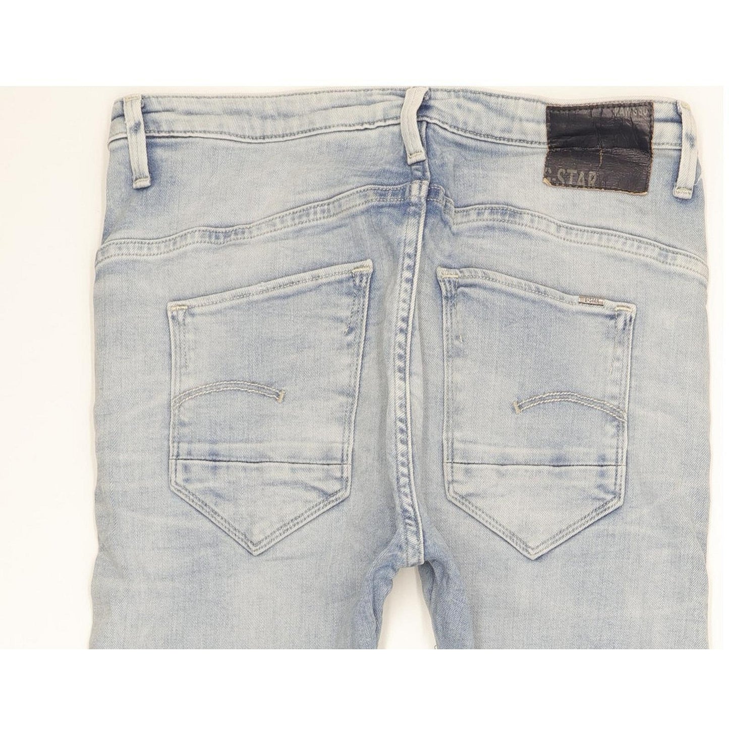 G-Star Arc 3D Women Blue Tapered Loose Stretch Jeans W25 L32