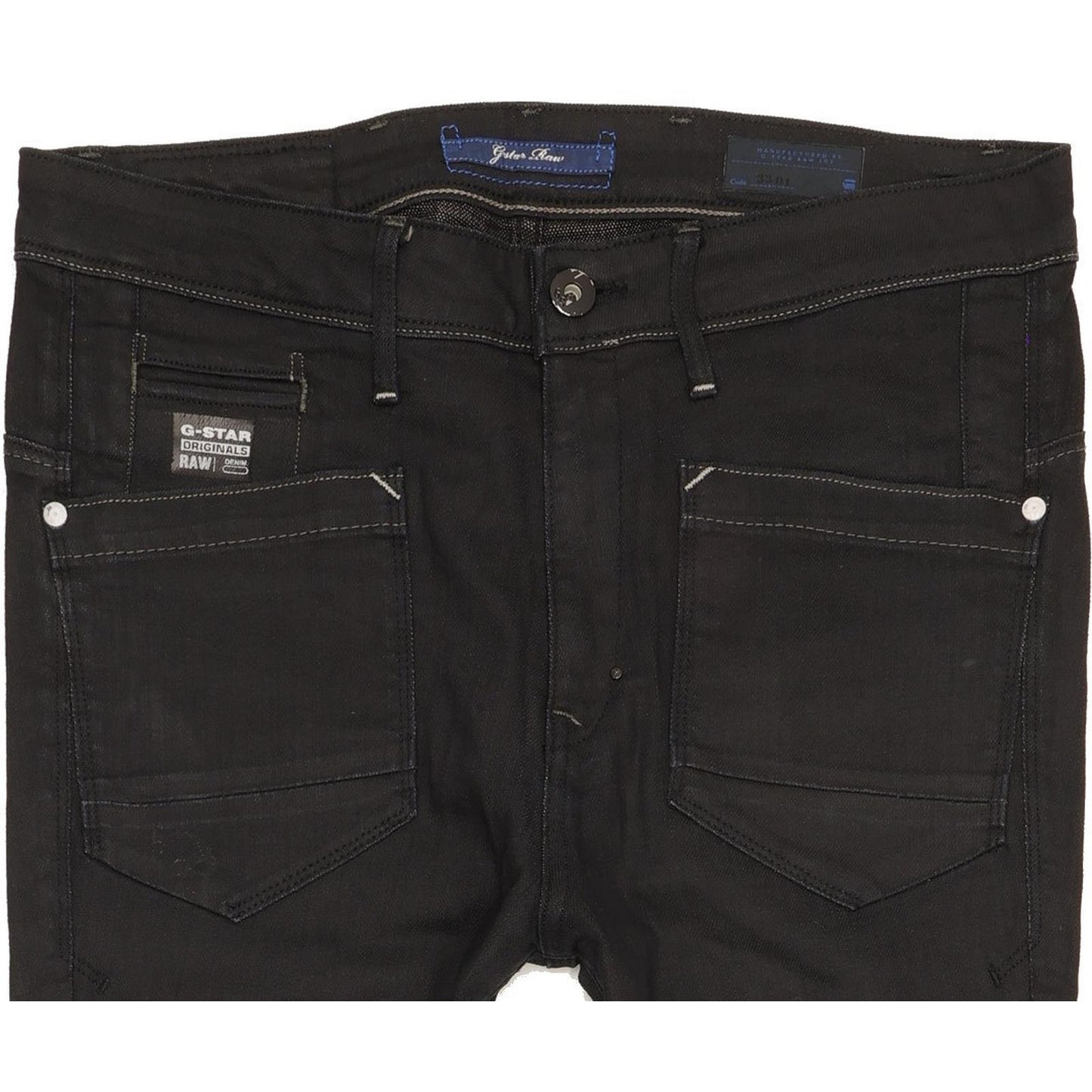 G-Star Black Skinny Loose Stretch Jeans High Waisted W30 L30