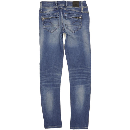 G-Star Midge Cody Women Blue Skinny Slim Stretch Jeans W27 L30