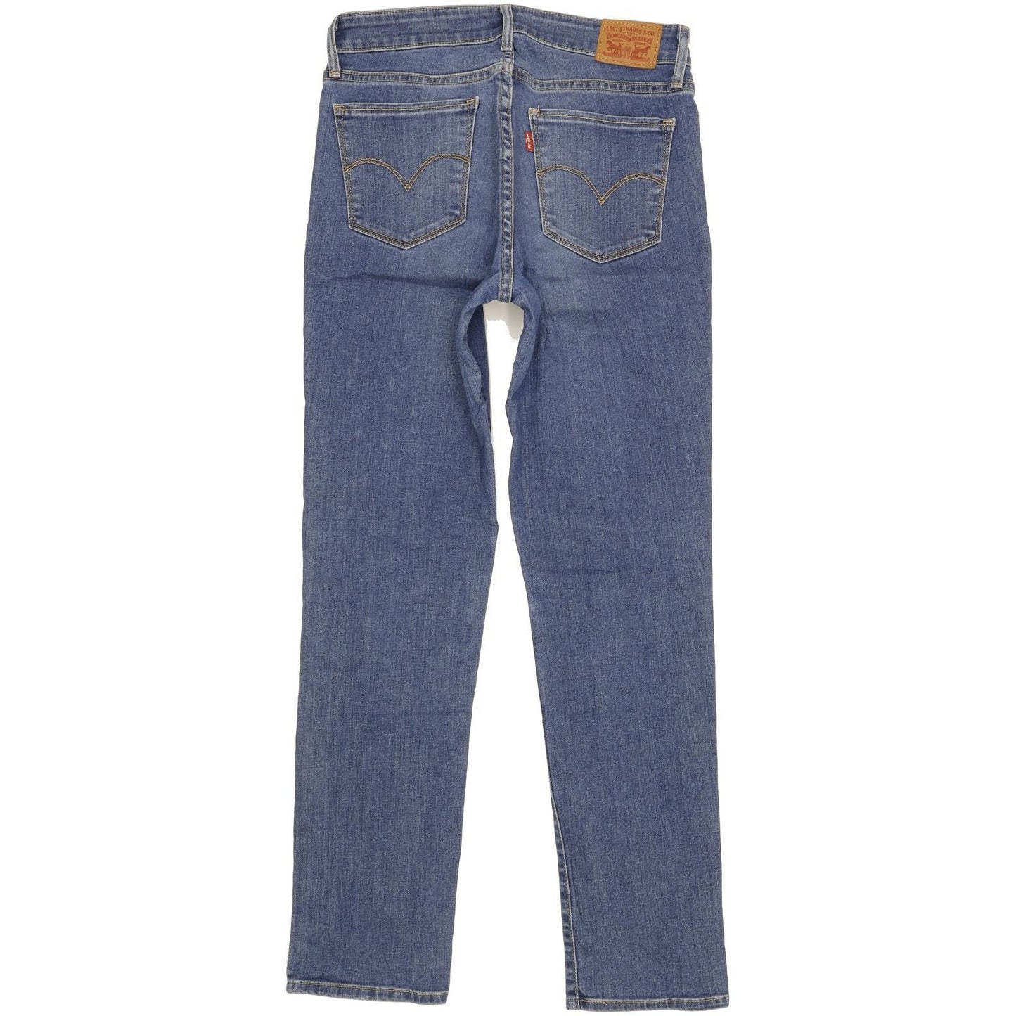 Levi's 712 Women Blue Straight Slim Stretch Jeans W29 L31
