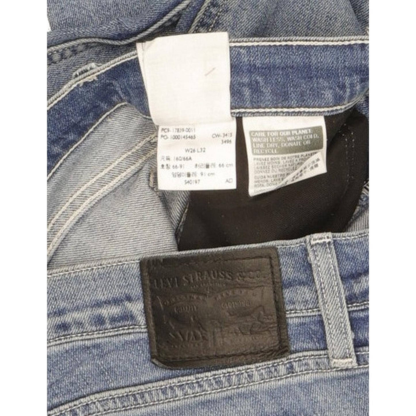Levi's Women Blue Skinny Slim Stretch Jeans W26 L30